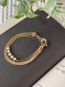 Faux Pearl Bracelet