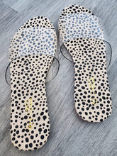 Load image into Gallery viewer, Cheetah Clear Flat Sandals