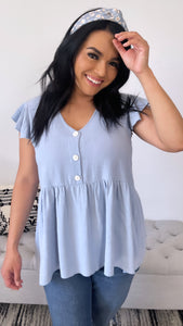 Babydoll Linen Top