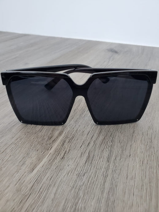 Oversized Rectangular Sunglasses