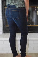 Load image into Gallery viewer, Judy Blue Mid-Rise Dark Skinny Jeans