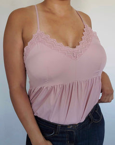 Lace Dusty Pink Cami